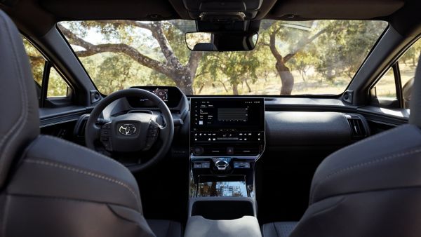 Toyota bZ4X front interior