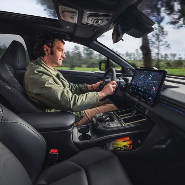 toyota, bz4x, 2025, interieur, bestuurder