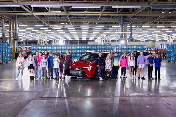 New Toyota Corolla celebration