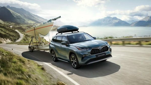 Toyota, Highlander, exterieur, driekwart, linksvoor