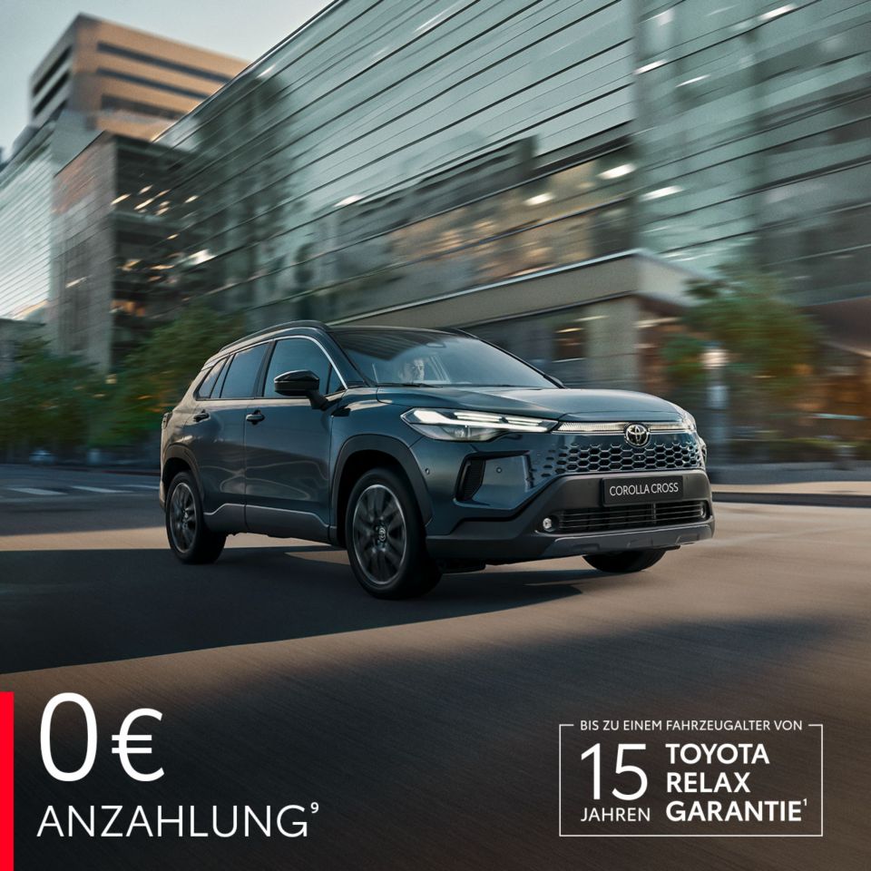 Toyota Corolla Cross Leasingangebot im Summer Special