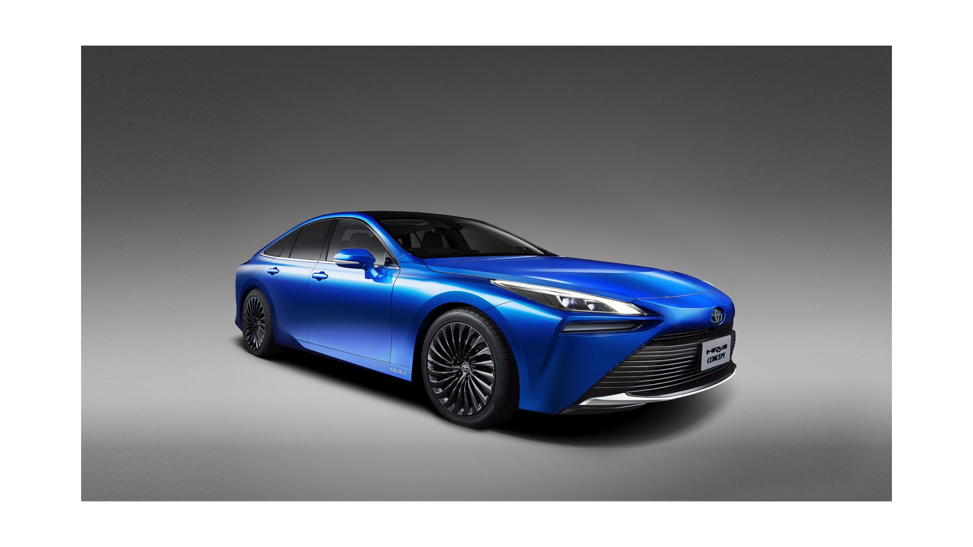 mirai  Second generation Toyota Mirai. Still zero emissions.