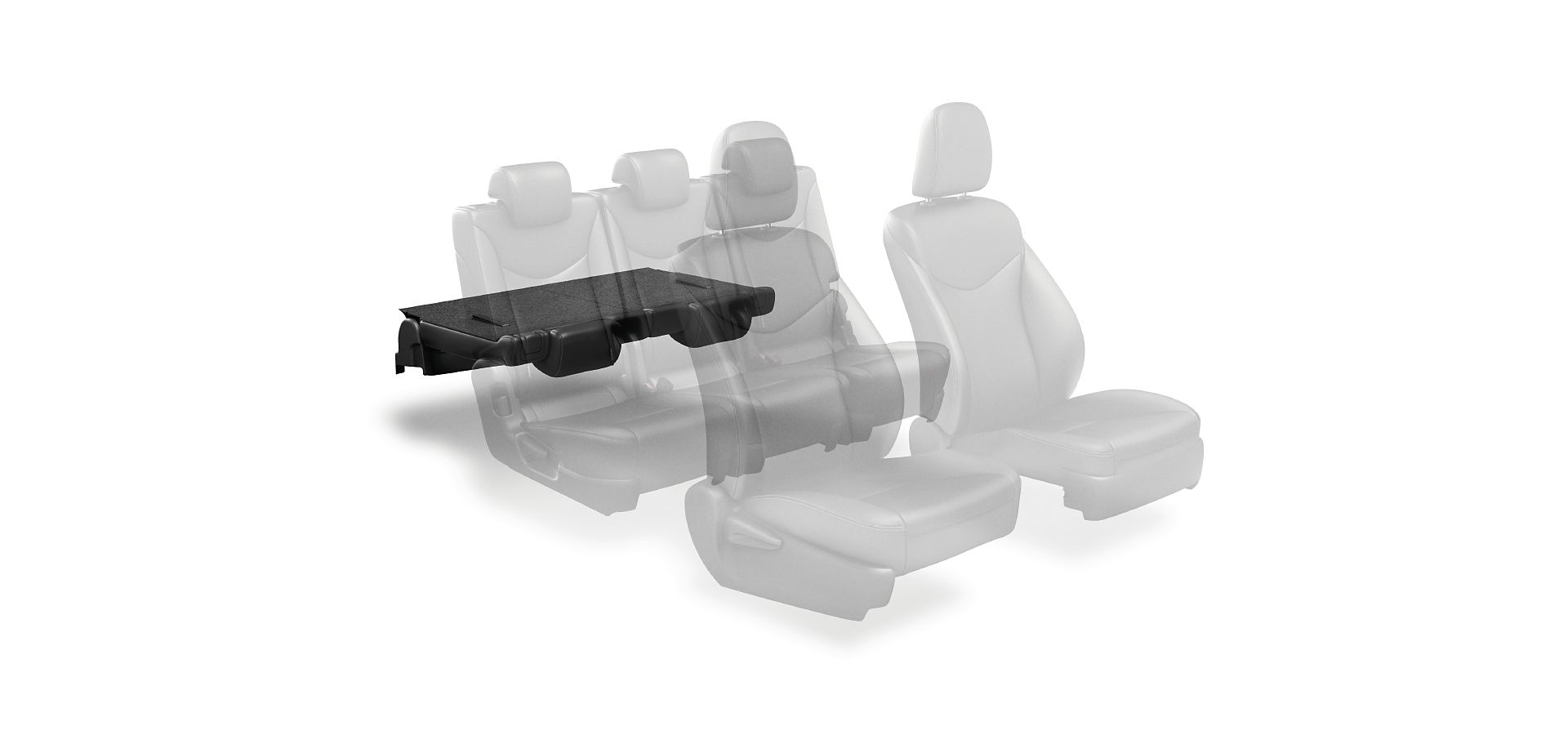 Toyota Prius+ seat configuration