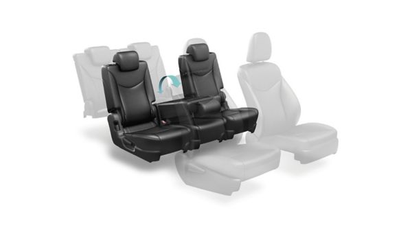 Toyota Prius+ seat configuration