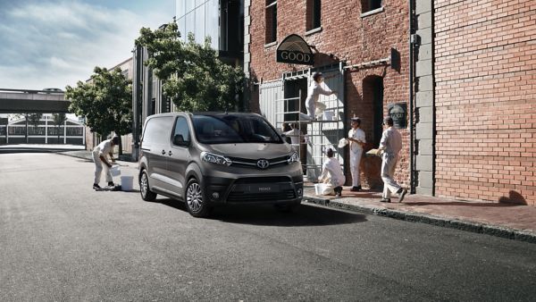 Toyota Proace parked