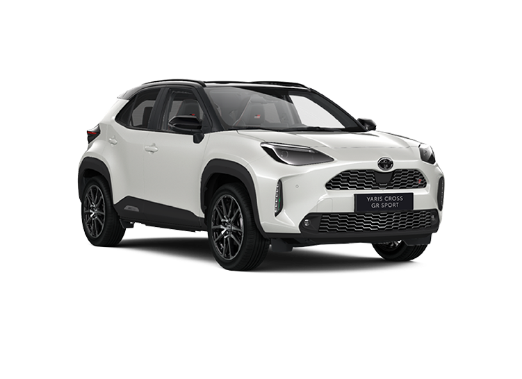 Toyota Yaris Cross GR SPORT z podpisem.