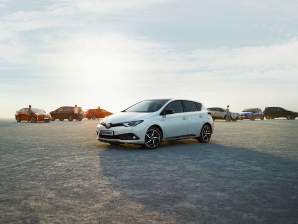 Toyota Auris parked