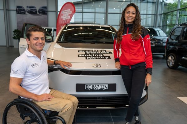 Toyota est le nouveau partenaire premium de Swiss Paralympic