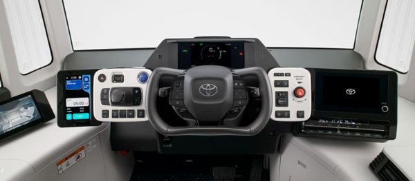 Elektryczna Toyota e-Palette | układ kierowniczy z systemem Steer-by-Wire