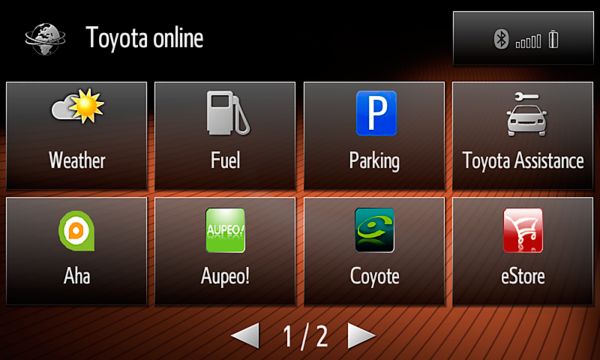 Toyota Touch® med Go+