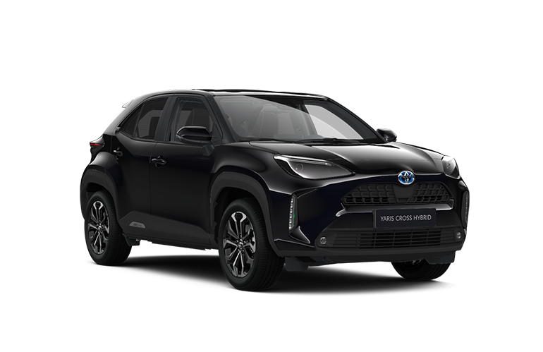 Seitenansicht des Yaris Cross Teamplayer Hybrid