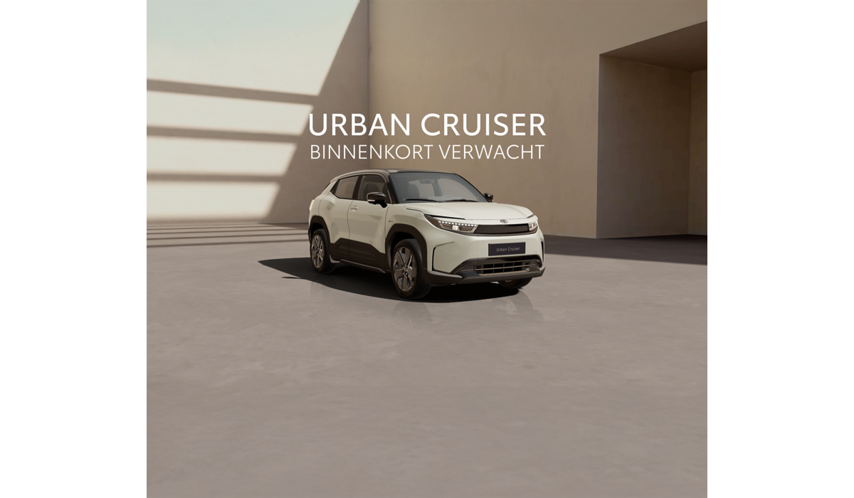 Urban Cruiser binnenkort verwacht