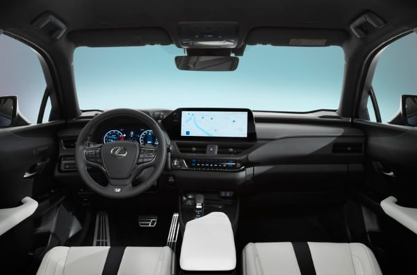 Interior of the Lexus UX