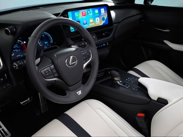 Interior of the Lexus UX