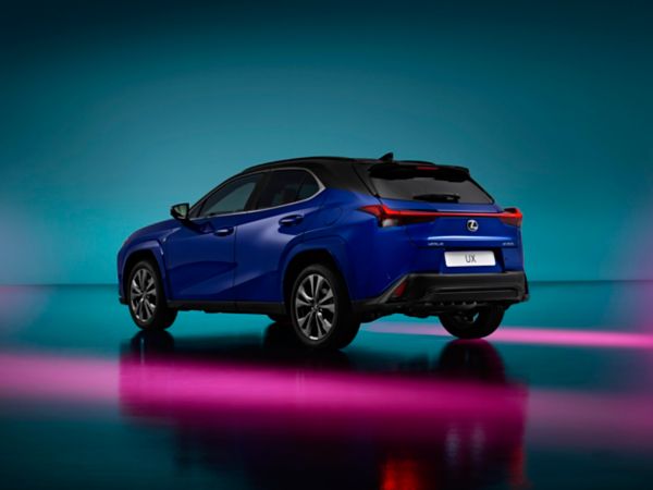 Side profile of the Lexus UX