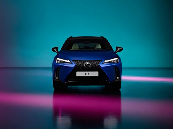 Front view of the Lexus UX