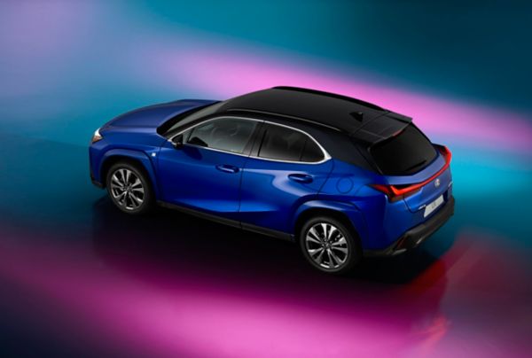 Side profile of the Lexus UX