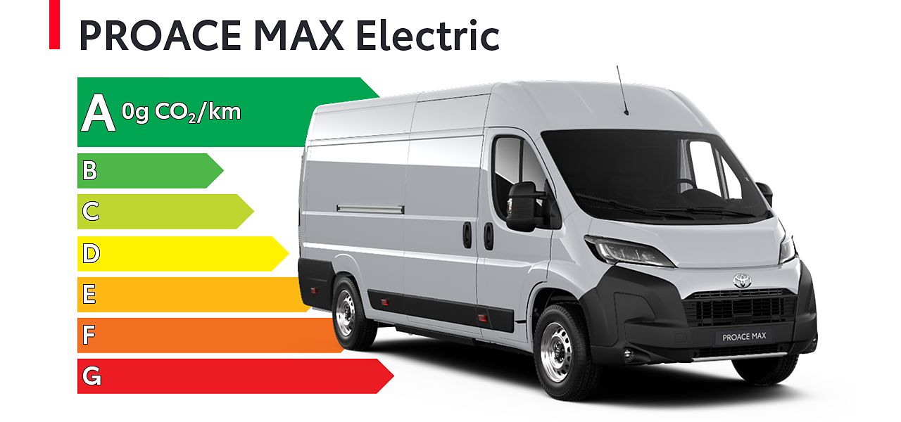 Étiquette énergétique PROACE MAX Electric