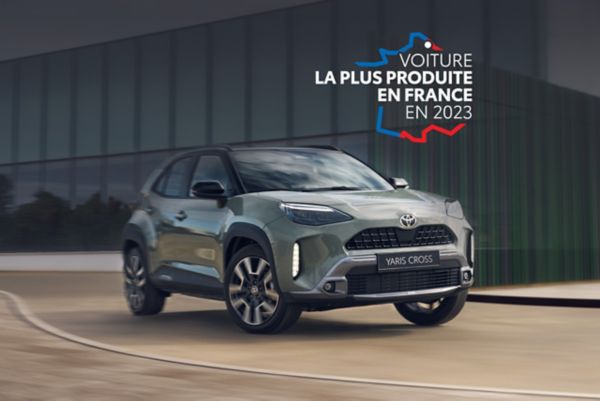 Yaris Cross, voiture la plus produite en France en 2023