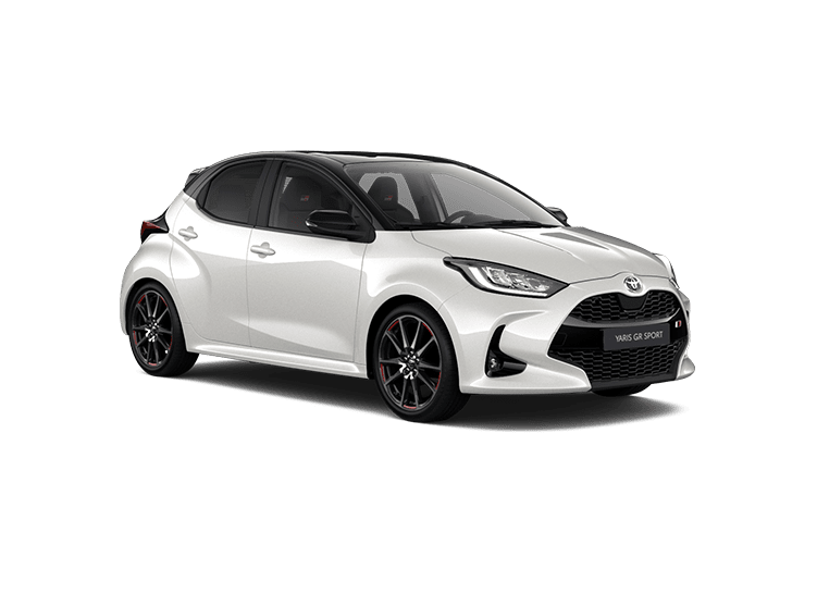 Toyota Yaris GR SPORT z podpisem.