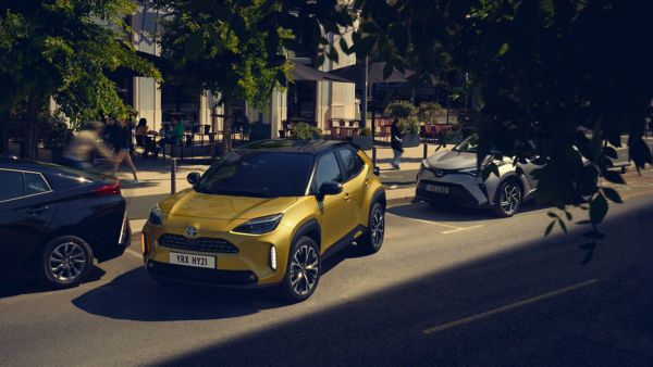 Toyota Yaris Cross parallel parking